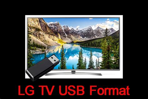 lg smart tv sd card reader|lg tv usb format.